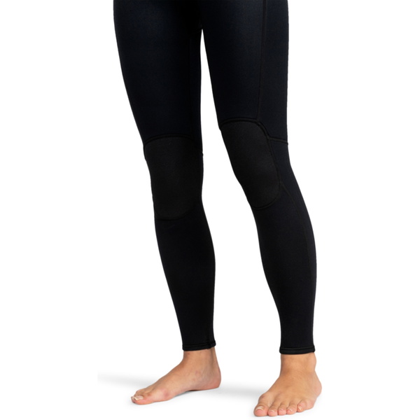 2025 Roxy Dames Prologue 3/2mm Rug Ritssluiting Wetsuit ERJW103166 - Black
